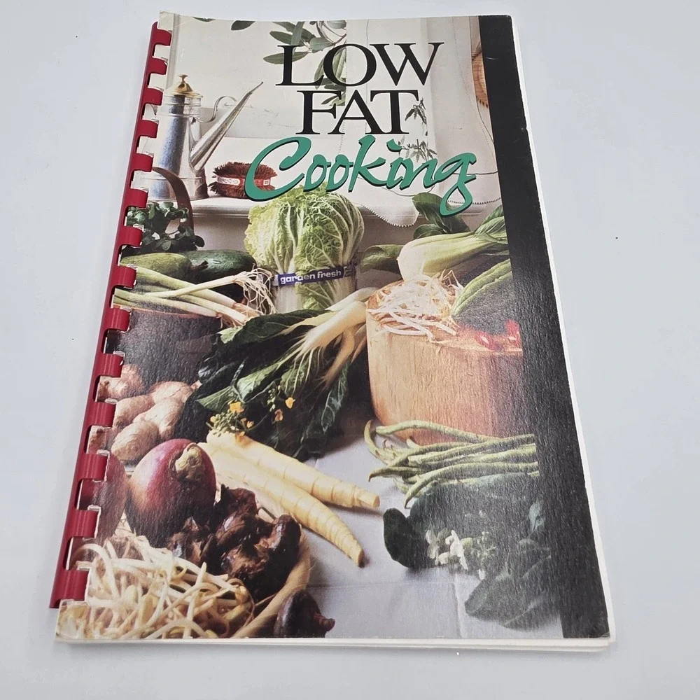 Low Fat Cooking Cookbook‎ Spiral Bound Paperback Book